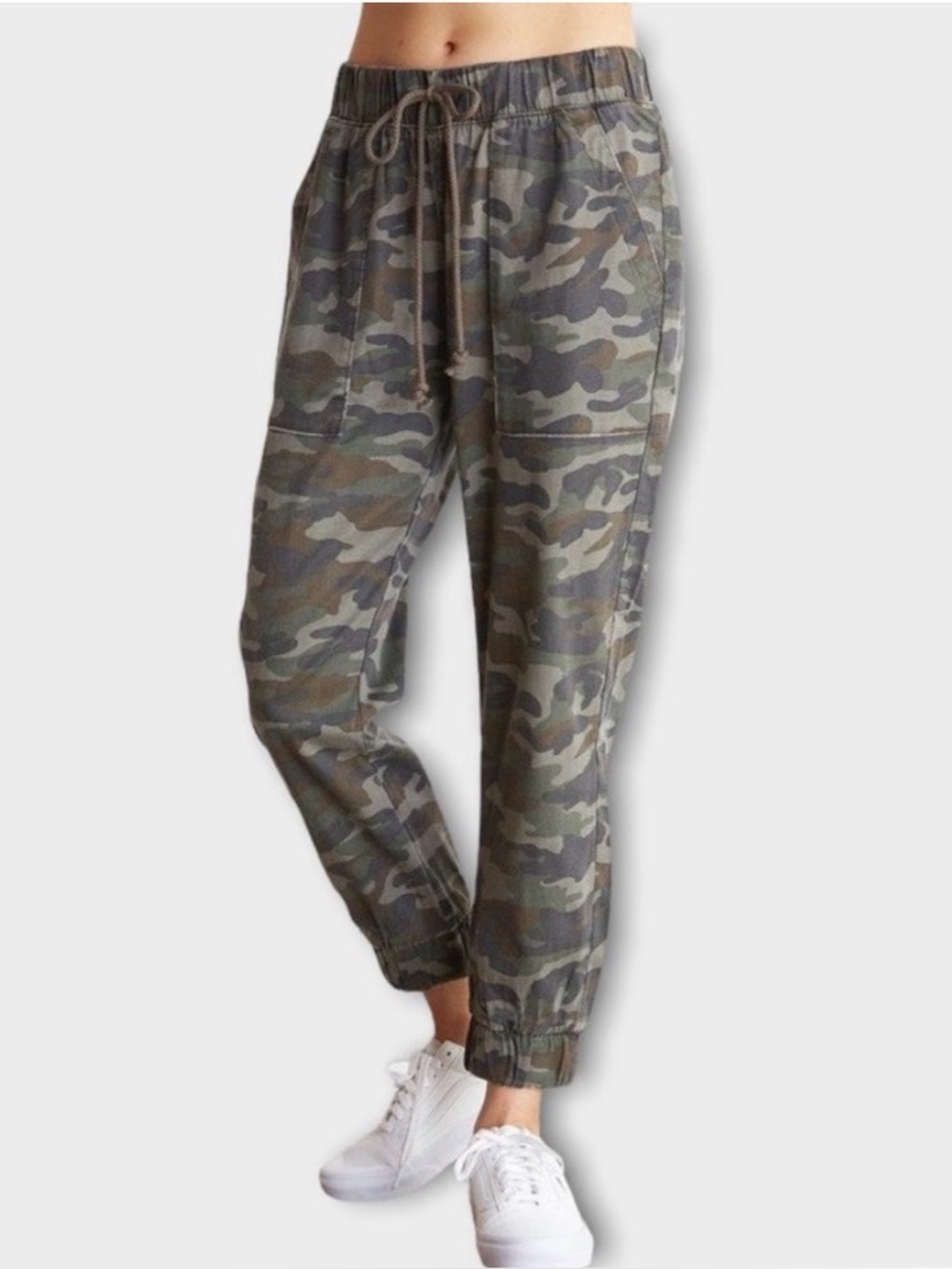 Bella Dahl Pocket Jogger in Vintage Camo Size L